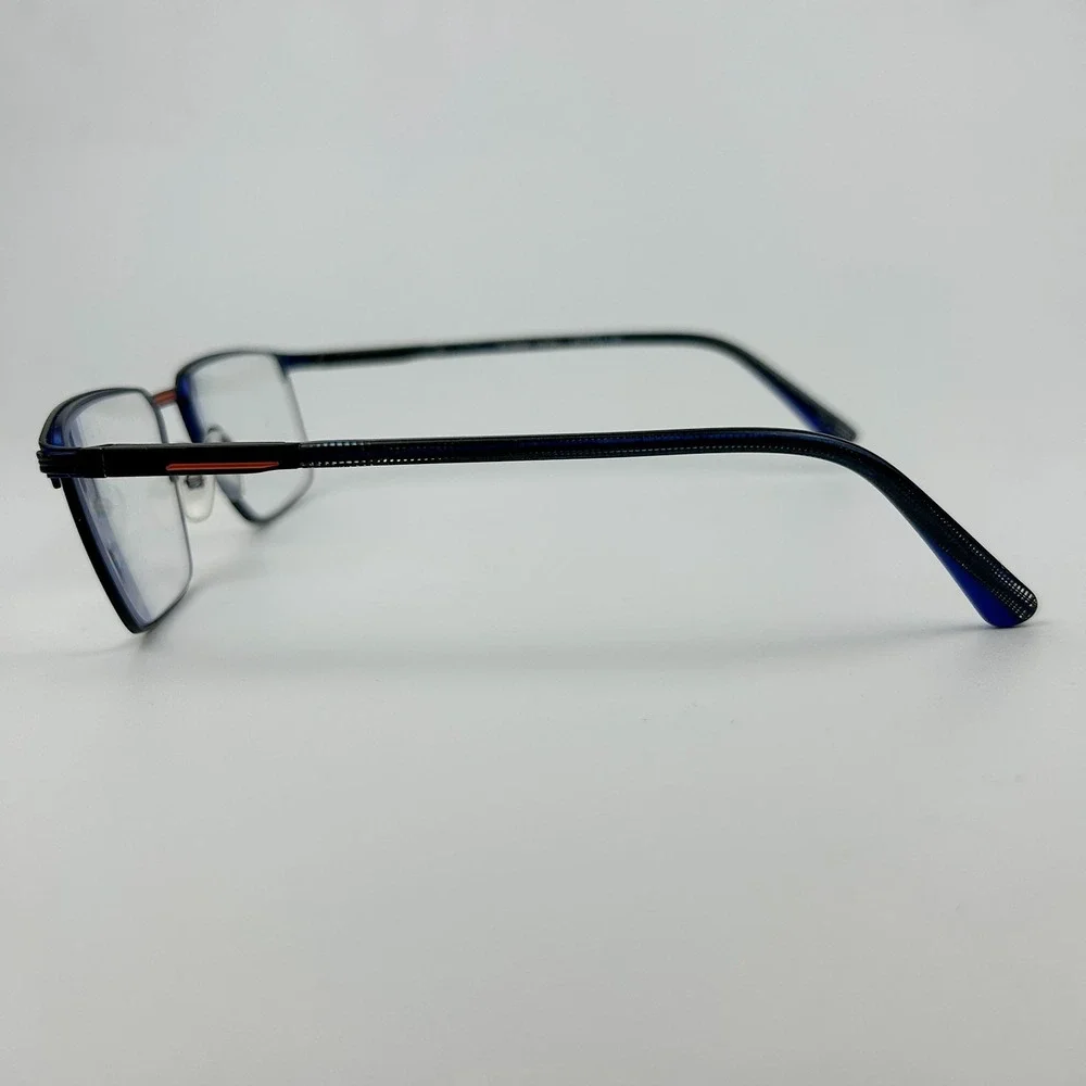 Etnia Barcelona Unisex Eyeglasses Frame Blue Black Plastic Half Rim 57-18-149 mm